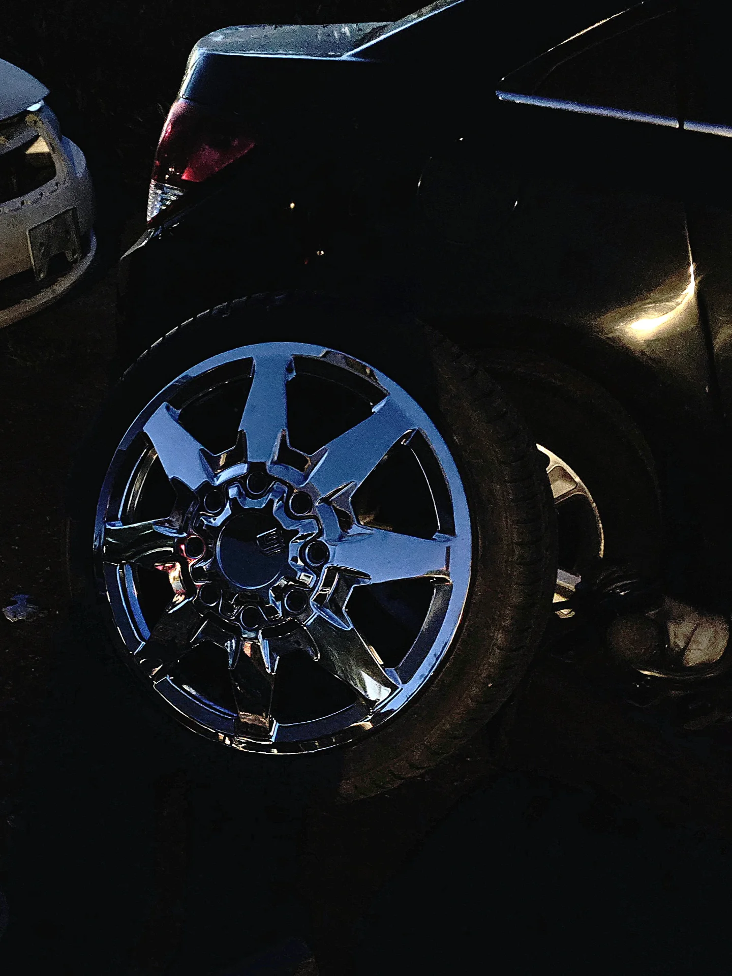 Shiny Truck Wheels