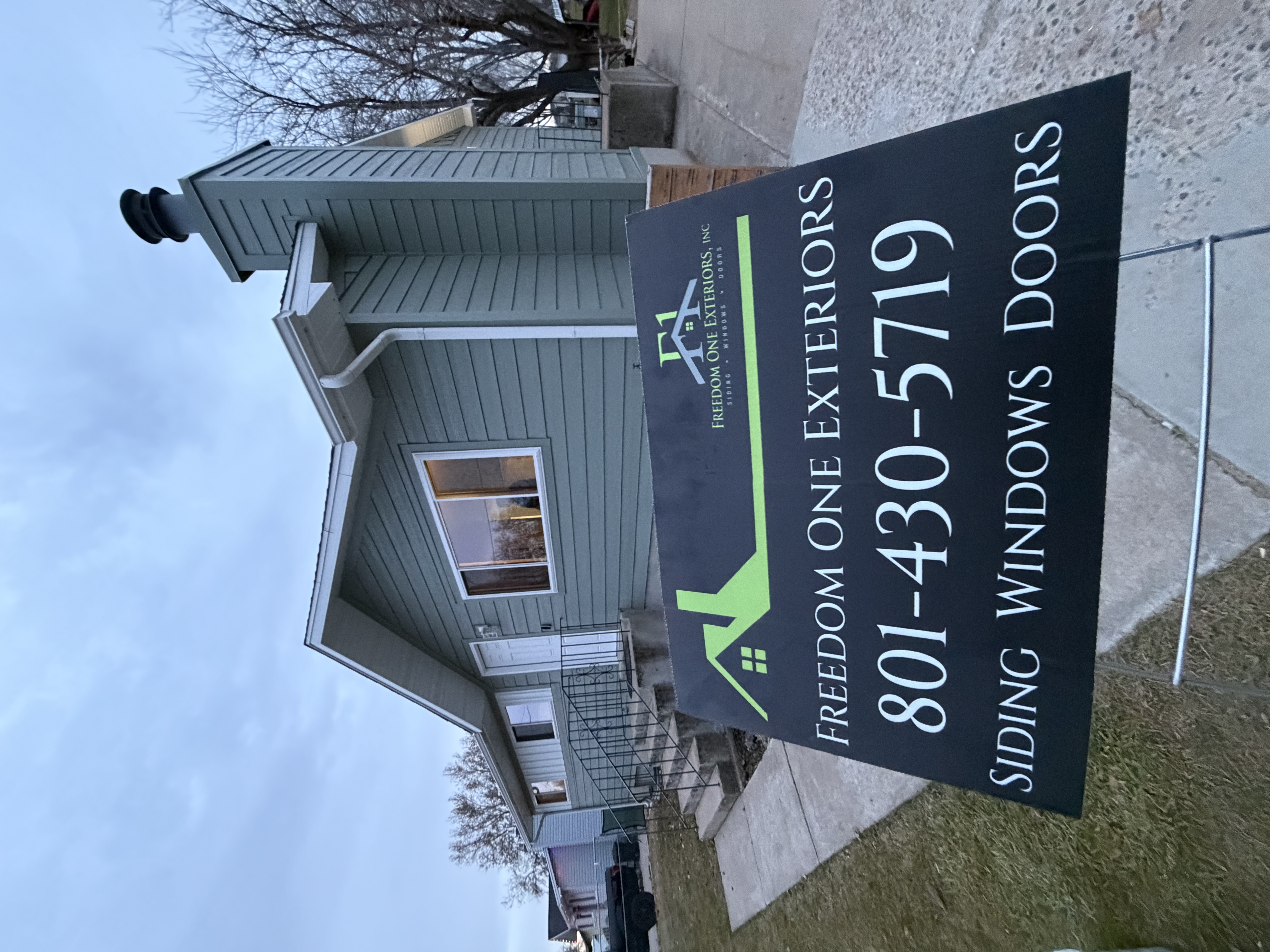 Professional window replacement by Freedom One Exteriors in West Point Utah