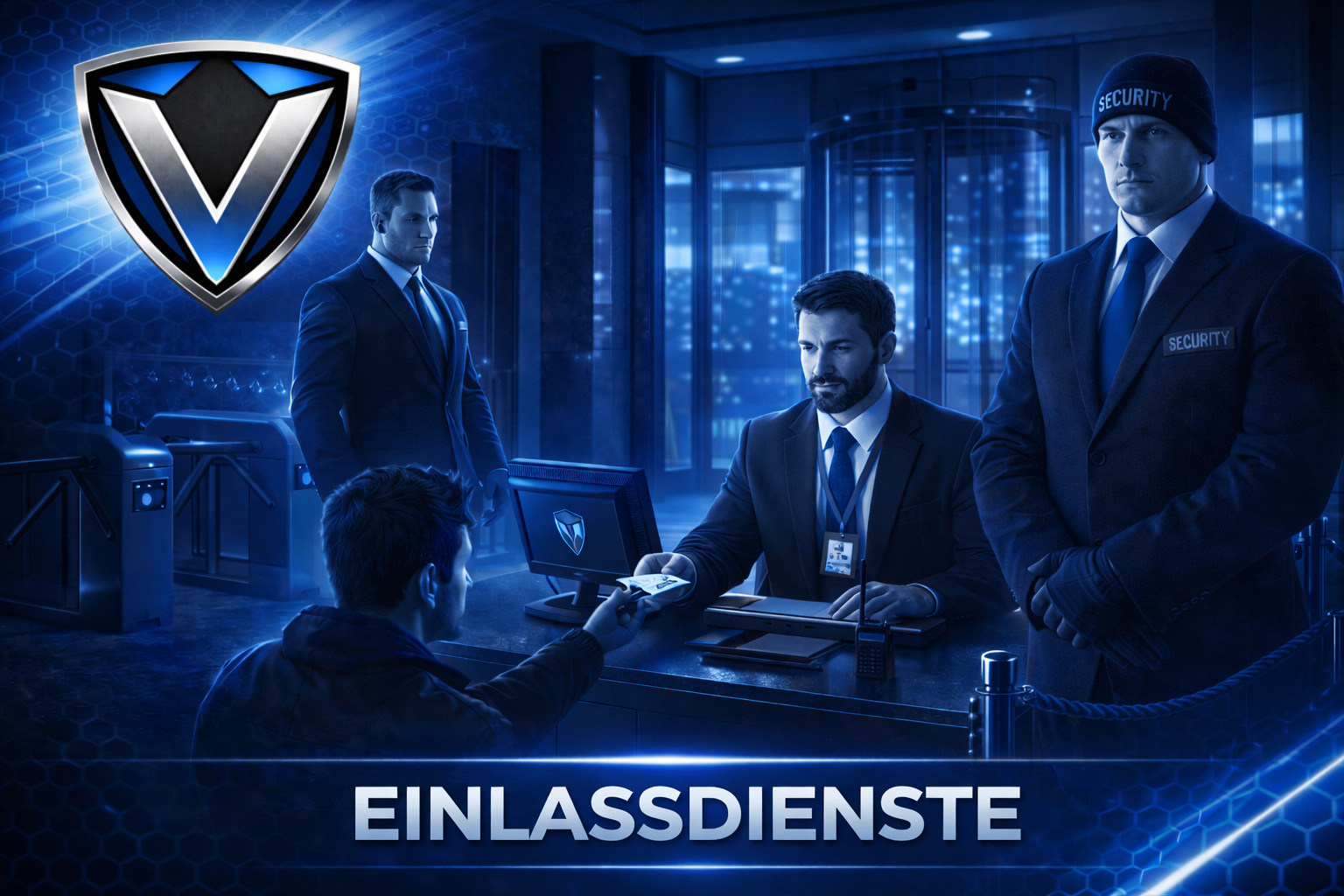 <span>Effiziente Einlass- und Veranstaltungsdienste</span>