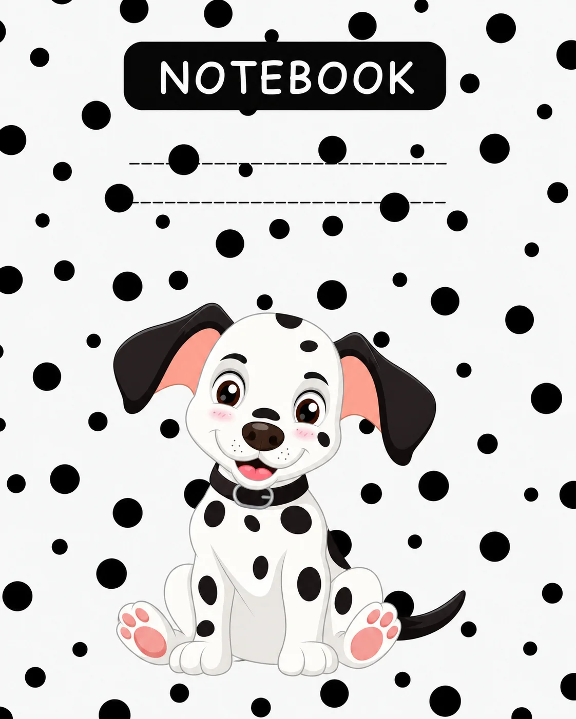 Paws, Spots & Big Ideas Notebook: A Cute Dalmatian Notebook for Notes, Doodles, Dreams & Everyday Adventures