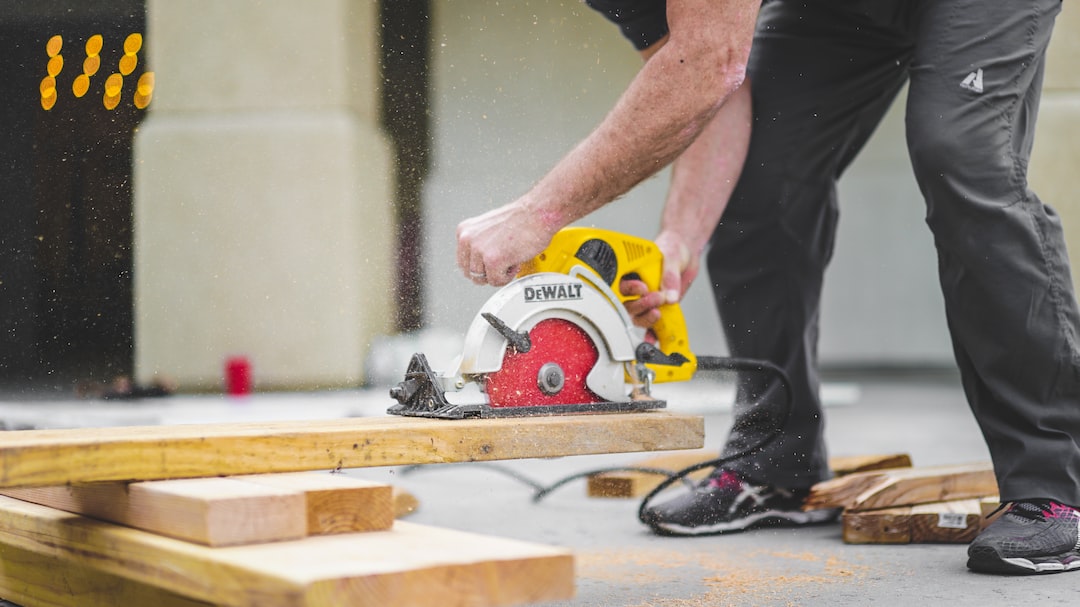 Handyman on wood work