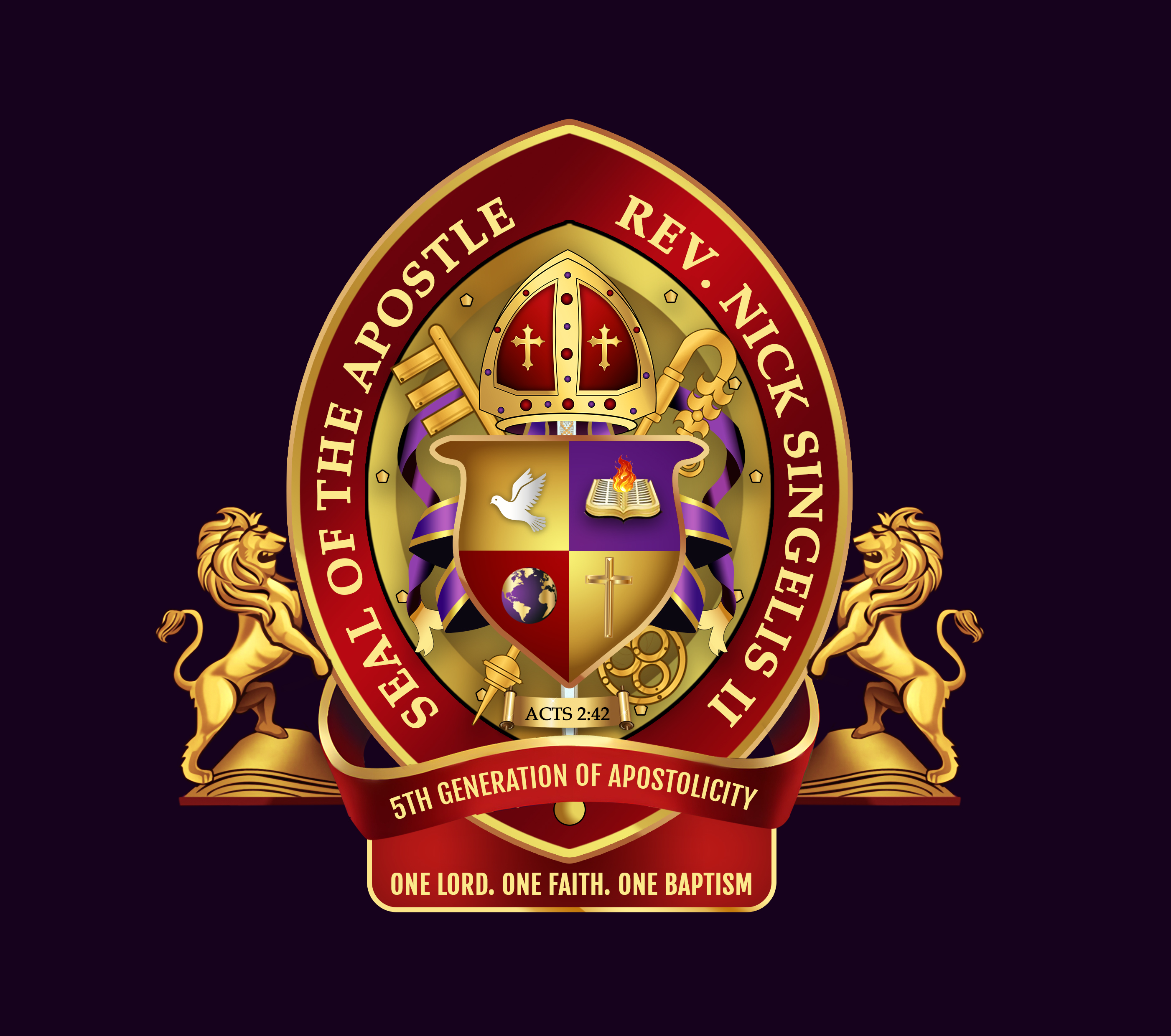 Bishop Nick Singelis Ministries logo