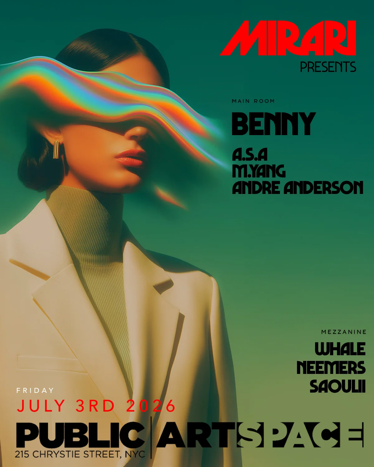 <span>NYC: Friday, July 3, 2026</span>