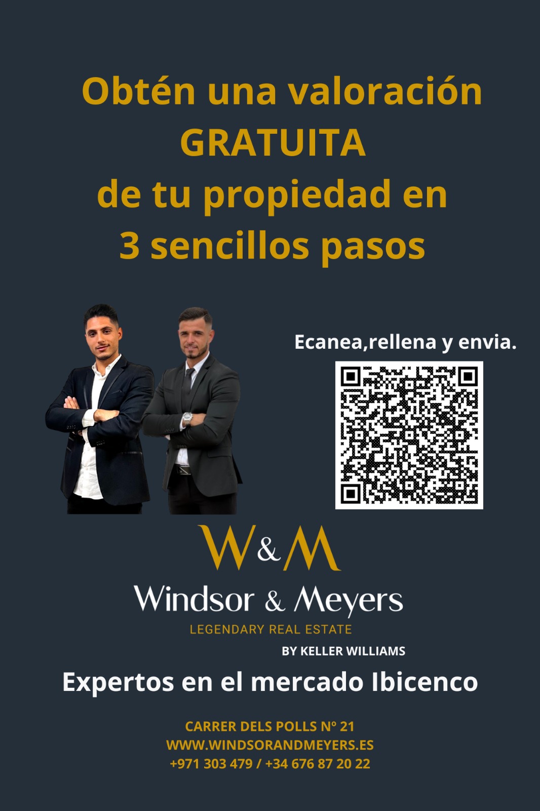 <span>Escanea el código QR con tu móvil para obtener una valoración gratis</span>