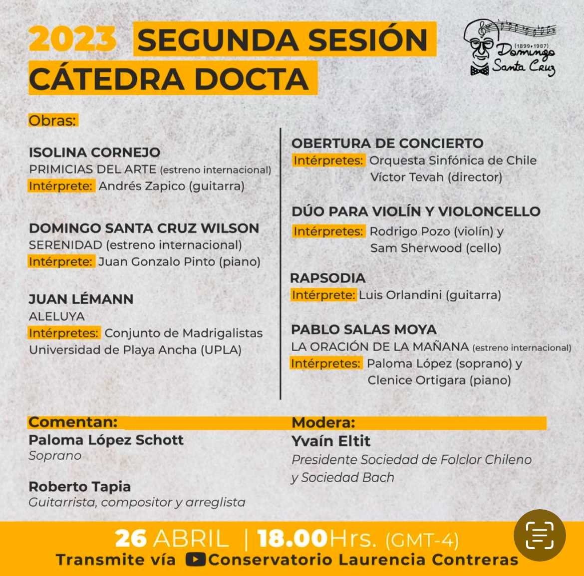 <span>Eventos científicos</span>