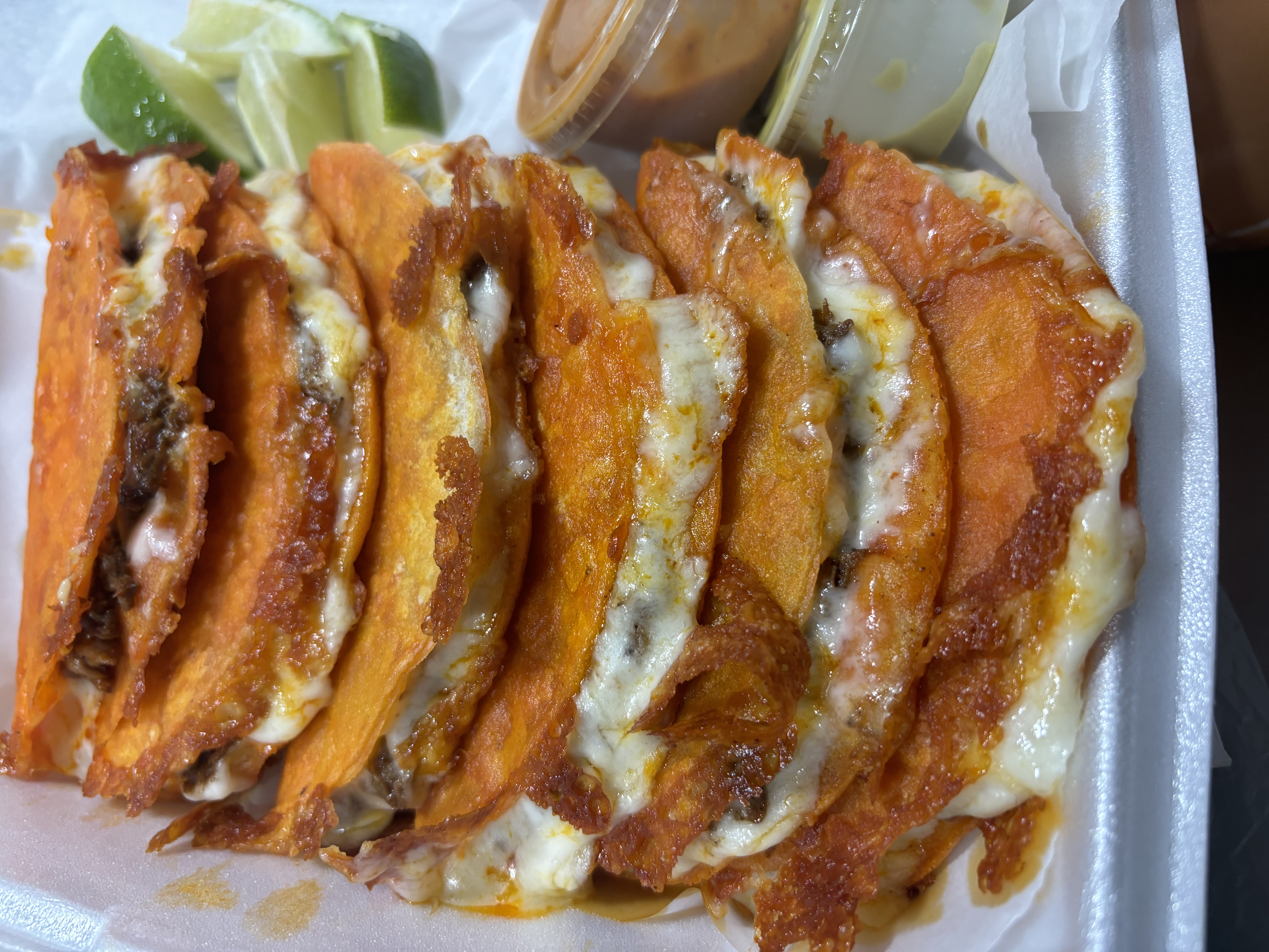 <span>Quesabirria Tacos y Mucho Mas! </span>