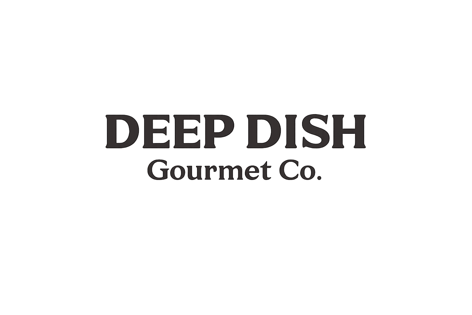 Deep Dish Gourmet Co. logo