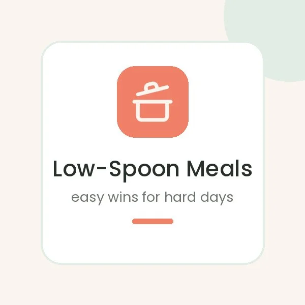 Low-spoon meal ideas from an ADHD dietitian