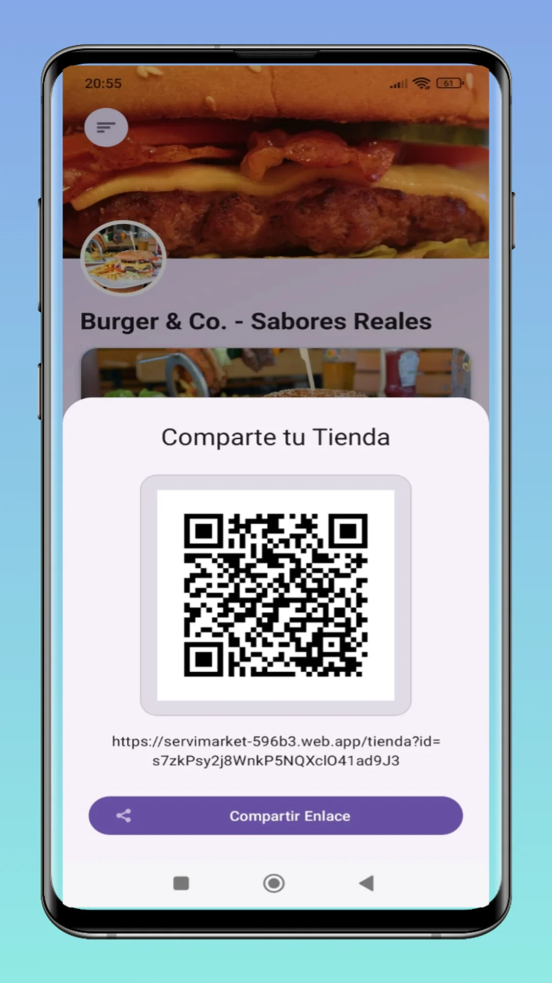 Link y Código QR