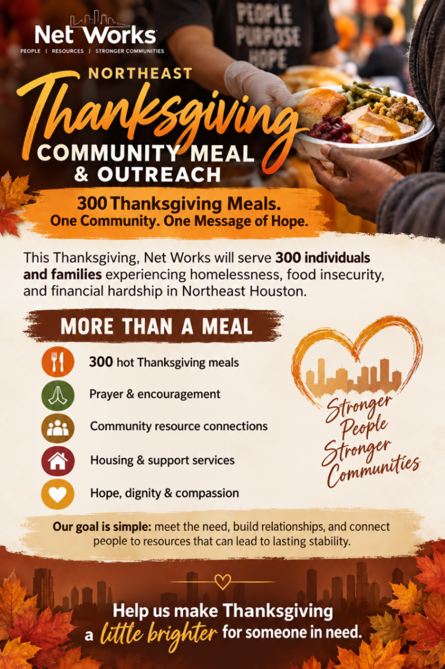 Northeast Thanksgiving Community Meal and Outreach Flyer