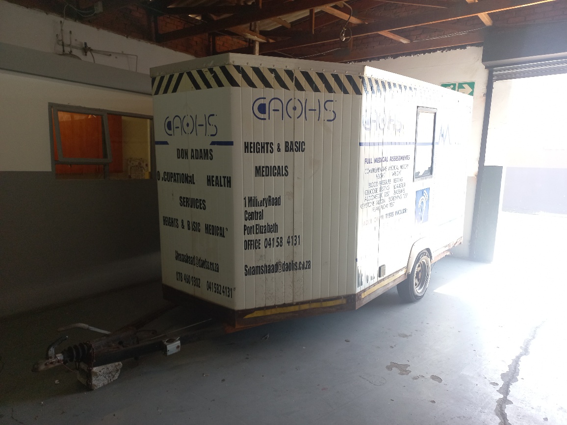 Square Audio Booth Trailer