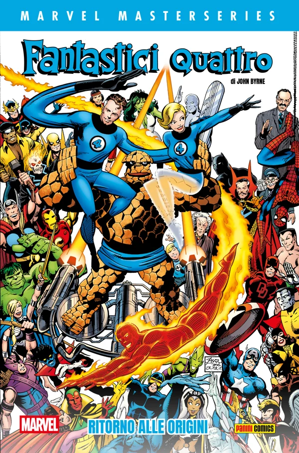 Marvel Masterseries - Fantastici Quattro di John Byrne cover