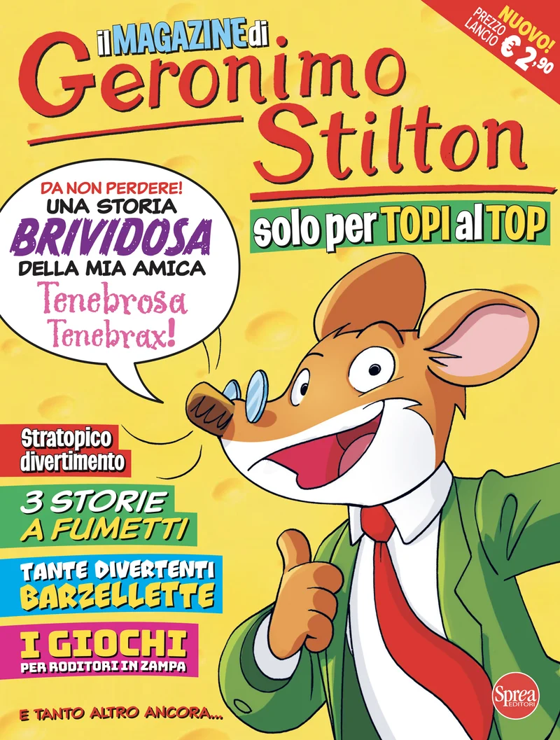 GERONIMO STILTON MAGAZINE cover
