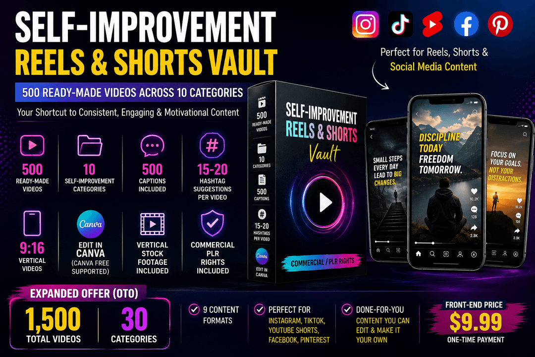 What is Habit & Productivity Video Vault?