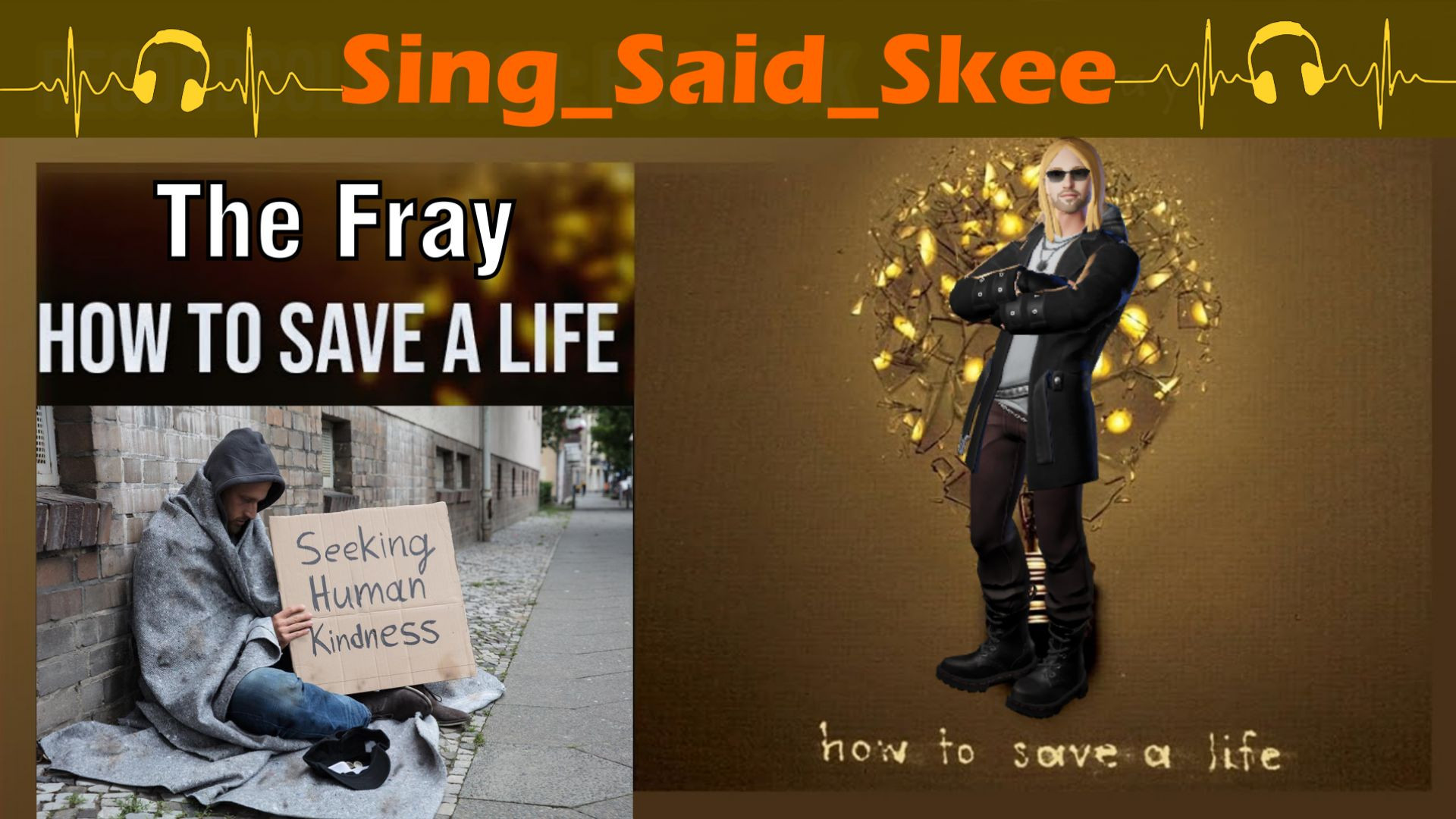 ⁣How To Save A Life - The Fray - Sing_Said_Skee