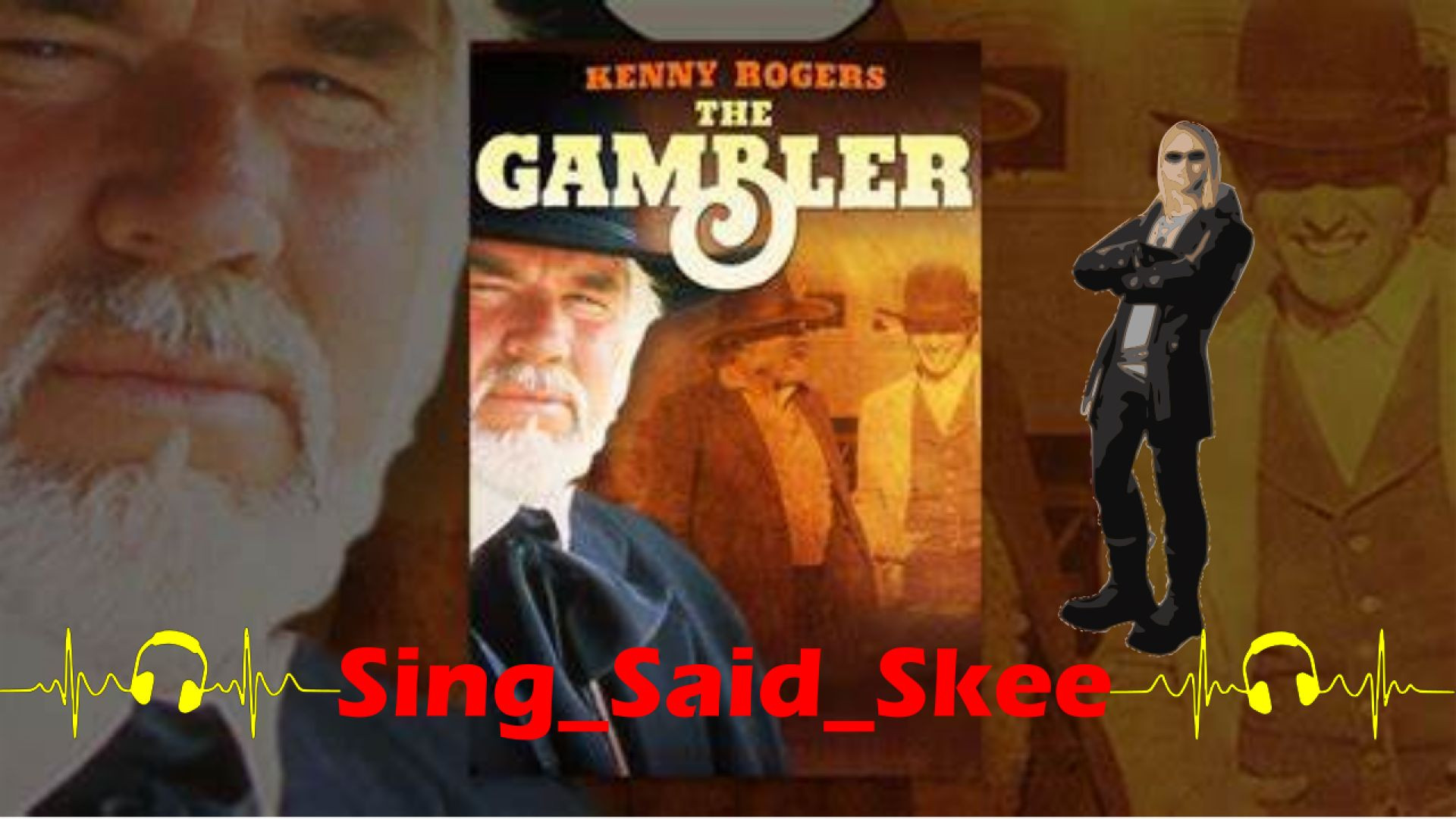 ⁣The Gambler - Kenny Rogers -  Sing_Said_Skee