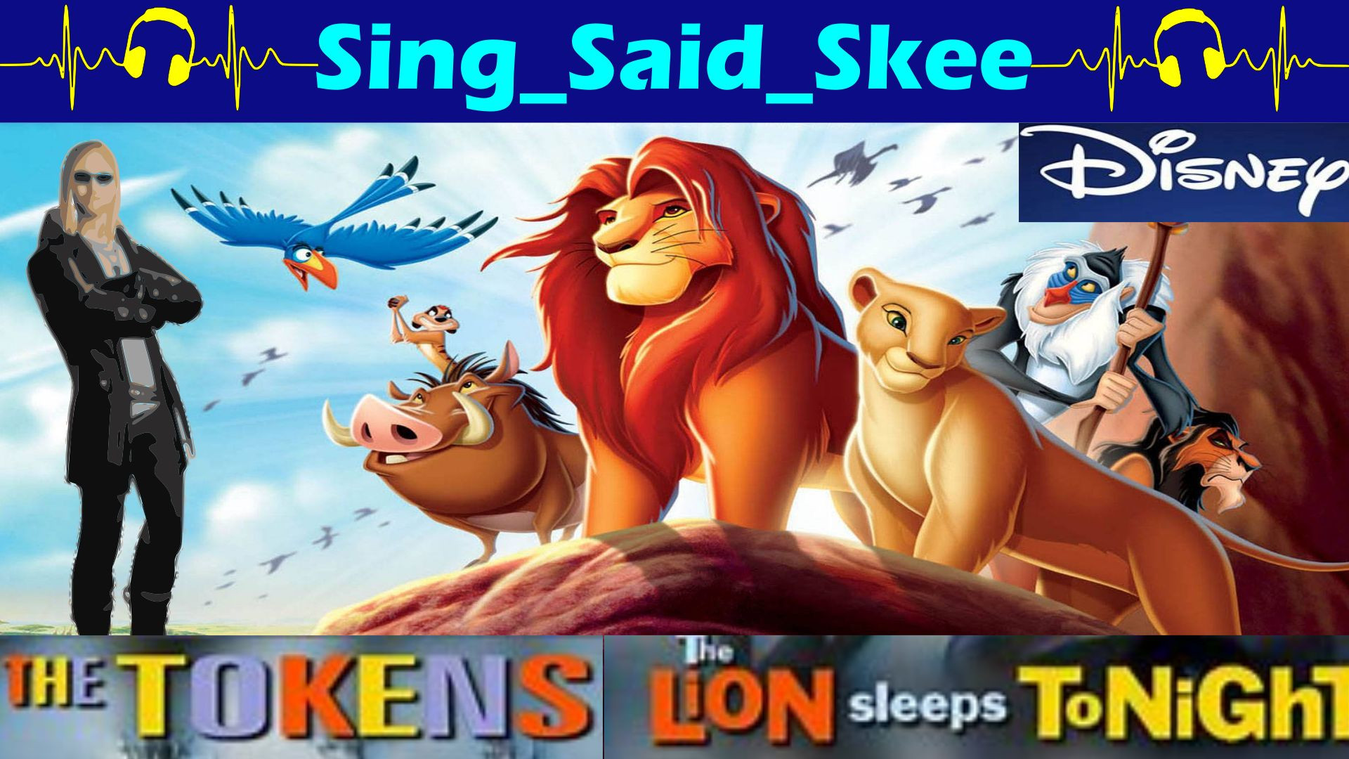 ⁣Lion Sleeps Tonight - The Tokens - Sing_Said_Skee