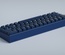 Freebird60 Full Case Kit Navy POM PLATE