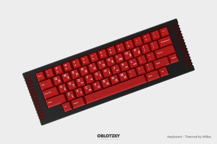 GMK Crimson Cadet base kit