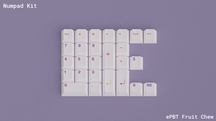 ePBT Fruit Chew Numpad