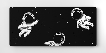 Gravity Dark Deskmat