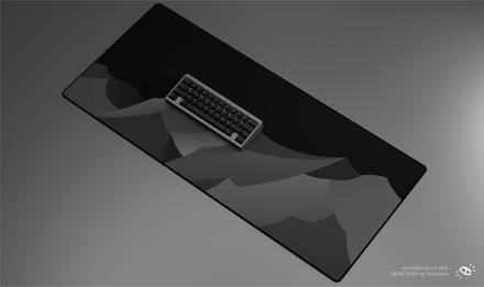 Mountain Deskmat - Dark