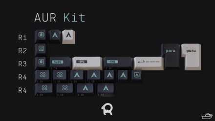 GMK Arch AUR Kit - Novelties