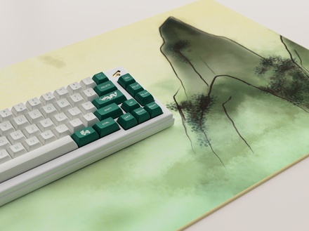 Lucky Jade Deskmat