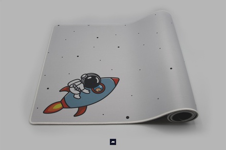 To The Moon Oreo Deskmat