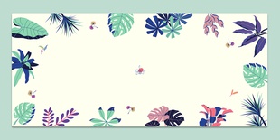 Foliage Mixed Deskmat