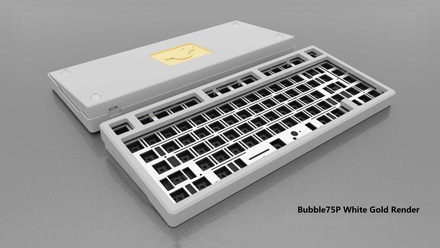 Bubble75 Keyboard Kit Premium [White Gold]