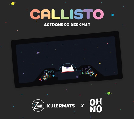 Astroneko Deskmat Callisto