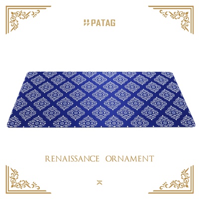 Lazurite Renaissance Ornament - Ultramarine Deskmat