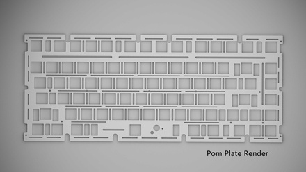 Bubble75 POM plate kit