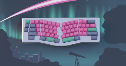 Twilight x Aurora Deskmat