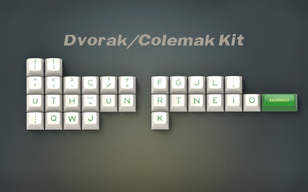 Dvorak & Colemak Kit