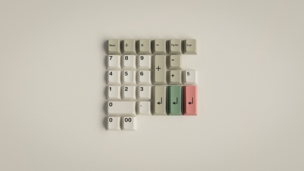 GMK 9009 Round 3 Numbers kit