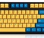 Leopold FC750R PD Yellow Blue MX Black