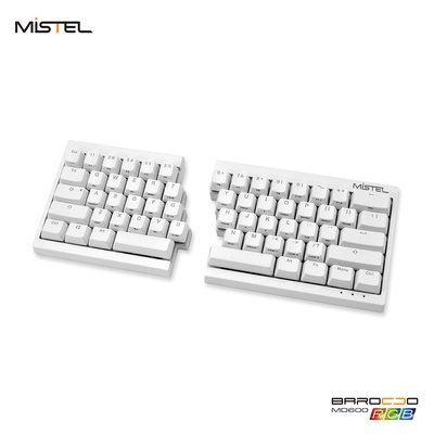 Mistel MD600 RGB White MX Nature White