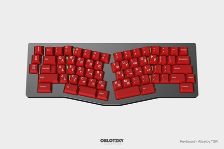 GMK Crimson Cadet base kit