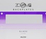 Zoom65 V2 - Backplate - Gradient Lilac (Glass Mirror)