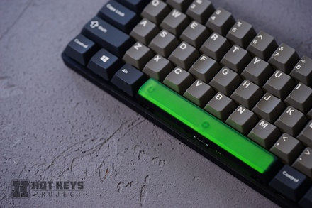 Hotkeys project Terminal Transparent 6.25u Cherry Spacebar