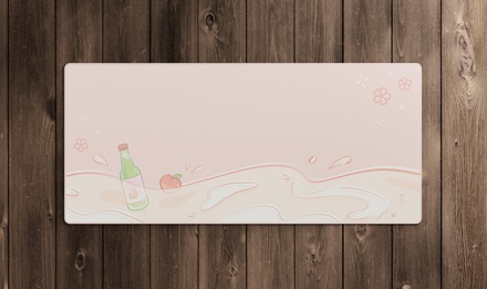 Soju Peach Deskmat