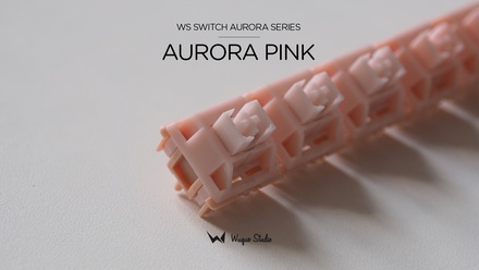 WS Switches - Aurora Pink (Thin Factory Lube) (10 pack)