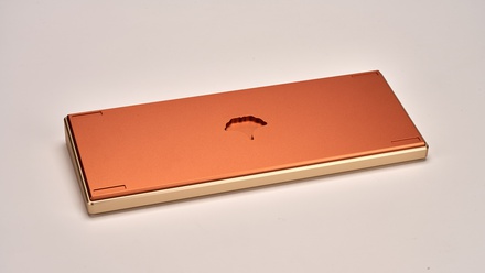 Ginkgo65 Pro - Champagne x Copper case & PVD Black logo & HS non-flexcut PCB [GB]