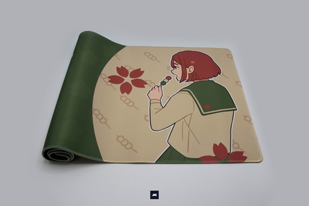 Hanami Dango Deskmat - Flower