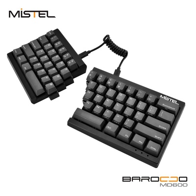 Mistel MD600 Black ANSI MX Brown