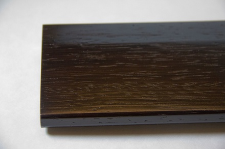 Wrist rest by USA-based artisan /u/MDDDIY (Wenge)