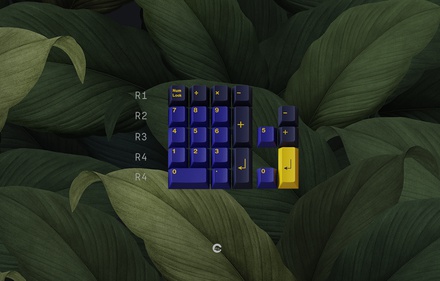 GMK Dream Bird Numpad