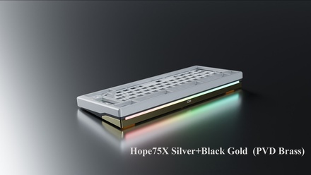 Hope 75 X Premium - Silver-Black Brass Gold